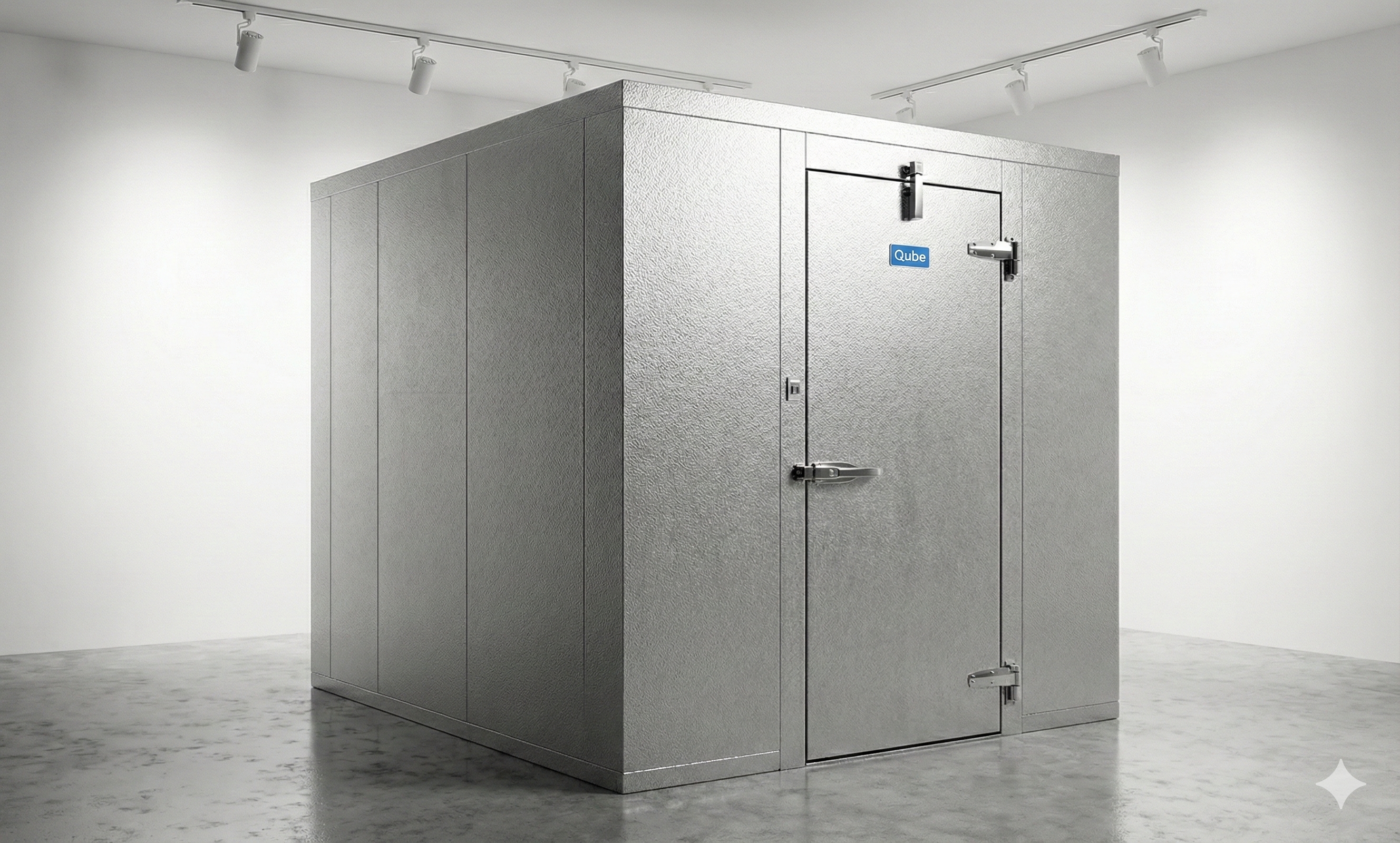 Quick Qube 6×6 Walk-In Cooler With Floor | Complete Cold Room Package ...